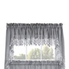 Fox Valley Traders Collections Etc Lillian Swag Valance, Gray, One