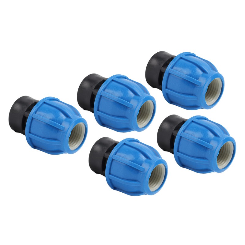 5PCS Plumbing Fittings Water Pipe Quick Connector Coupling Kit Female