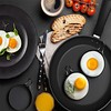 LUYING Fried Egg Mold, Set of 2, Mold, Non-Stick Stainless