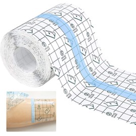 Tattoo Film Healing, Second Skin Tattoo Plaster, 15 cm x 10 m, Large Transparent Shower Plaster, Waterproof Care, Protects Wounds, Anti-Allergic, Can be Used for Sports, Showers, Swimming