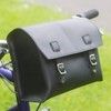 London Craftwork Bicycle Bag Real Leather Saddle Bag Handlebar Bag