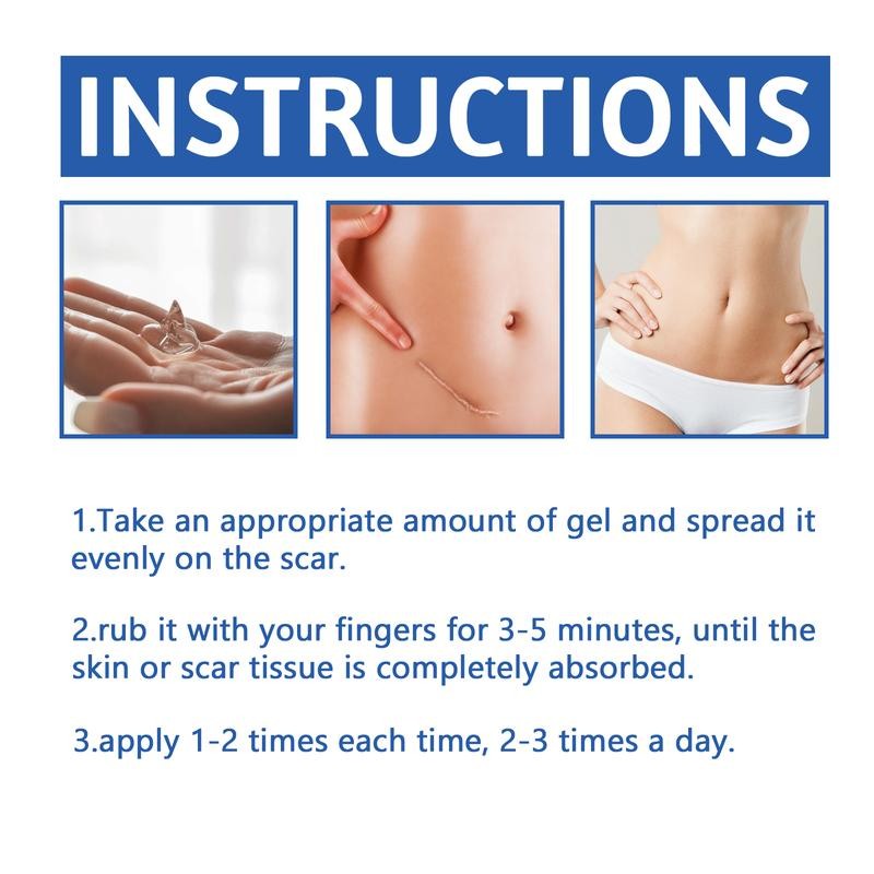 Professional Scar Removal Gel- Scarremoval treatment for keloids, C-sectionS, surgeries,