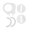 G1/2 Toilet Bidet Attachment Universal Toilet Self Cleaning Sprayer for