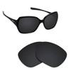 Alphax Stealth Black Polarized Replacement Lenses for Oakley Overtime OO9167