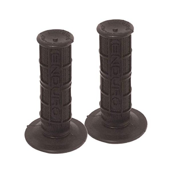 Emgo 42-24620 Enduro Style Grips Black