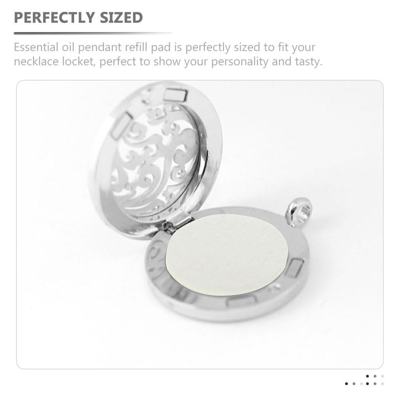 Healifty Essential Oil Diffuser Pads Replacement Refill Cotton Sheets for