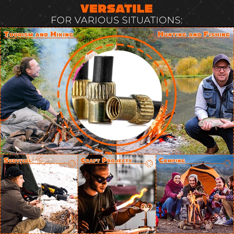 25 Pcs Flint Striker for Torch - Efficient Torch Striker,