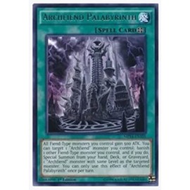 yugioh - Archfiend Palabyrinth MP14-EN105 1st Edition Rare - Mega Pack 2014