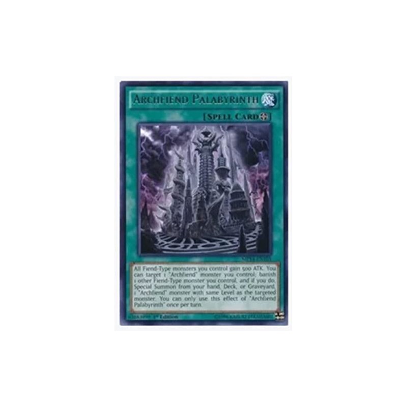 yugioh - Archfiend Palabyrinth MP14-EN105 1st Edition Rare - Mega
