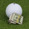Golf Ball Marker with Dollar Cash Stack Design – Magnetic