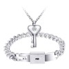 kh Pulsera Y Collar Llave Regalo Novio Pareja San Valentin