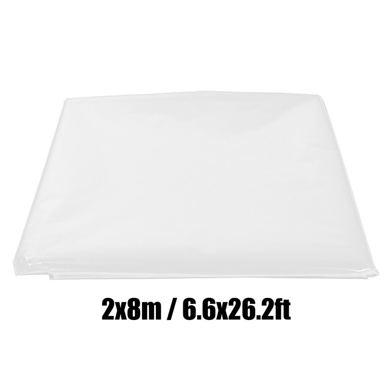 PE Plastic Film Transparent Dustproof Garden Plant Cover Greenhouse Agricultural