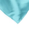 LinenTablecloth 14 x 108-Inch Satin Table Runner Turquoise