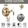 Antimbee Suction Cup Hooks, 5 Pack Suction Cup Hanger, Removable