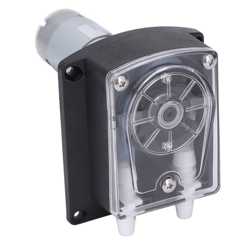 DC12V Peristaltic Pump 1500ml Per Minute Silicone Tube High Flow