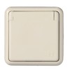 Unitec 40498 Socket Outlet For Flush-Mounted White Wet Room