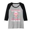 Womens Majorette Quote for Majorette Dance and Baton Raglan Baseball