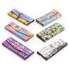 PracticDomus Triangular Folding Lightweight Glasses Case Magnetic Closure and Velvet