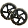 Silent PU Wheels for Scooters, Carts, Roller Skates Perfect for