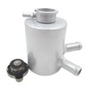 HCHCSPEED Universal 4"x3" Aluminum Radiator Coolant Reservoir Expansion Overflow Header