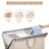 STORAGE MANIAC 160L Laundry Hamper with Wheels, Rolling Laundry Basket,