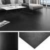 Livelynine Solid Black Vinyl Flooring 16-Pack 12x12 Inch Bathroom Peel