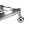 Amarine-Made 5-Spoke 13-1/2 Inch Destroyer Style Stainless Boat Steering Wheel
