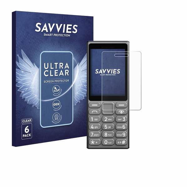 Savvies Screen Protectors for HMD 110 4G Ultra Transparent Pack