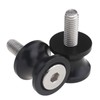 Black 8 mm M8 CNC Aluminium Motorcycle Bicycle Accessories Slider