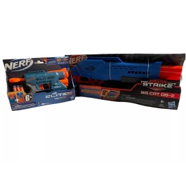 Nerf Alpha Strike Big Cat DB-2, Includes One Nerf Gun and 8 Elite Nerf Bullets