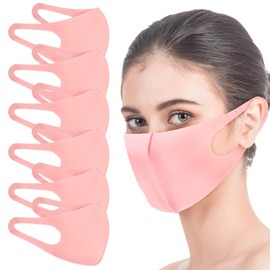 TANNESS 6x PINK Anti Dust Mask Face Mouth Mask,Fashion Reusable Washable Outdoor Unisex Mask