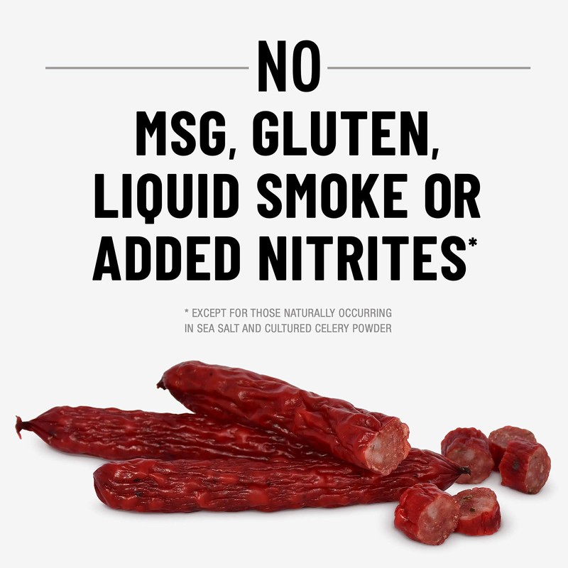 Duke's Beef Original Smoked Shorty Sausages, 7g Protein Per Serving,