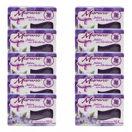 Murano Jabón En Barra Murano Extracto De Verbena 10 Piezas