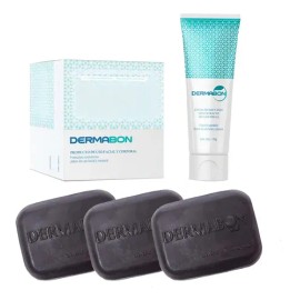 Kit 3 Jabones Dermabon De 90 Gr C/u Y Una Crema Hidratante