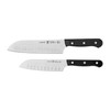 HENCKELS Solution Razor-Sharp 2-pc Knife Set, Santoku Knife 5 Inch,