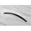 Gedotec® Designer Curved Handle Bar Handle Black Model Lora –