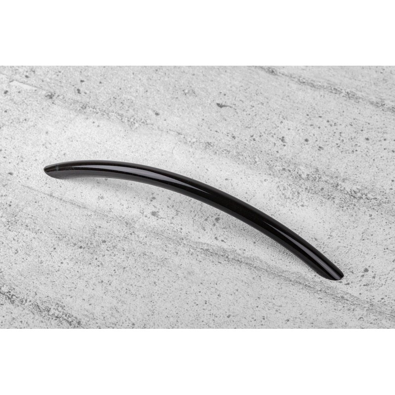 Gedotec® Designer Curved Handle Bar Handle Black Model Lora –