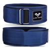 LUXE-TOUCH Weightlifting Belt with Quick-Release Lock, Cross Work out, Bodybuilding,