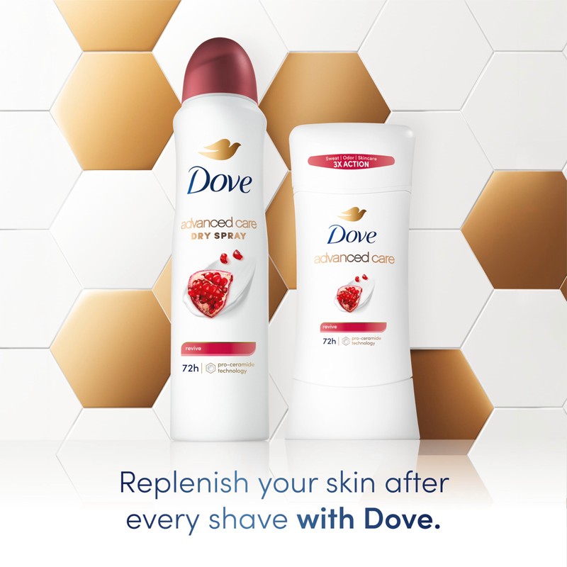 Dove Advanced Care Antiperspirant Deodorant for Women Twin Pack Revive
