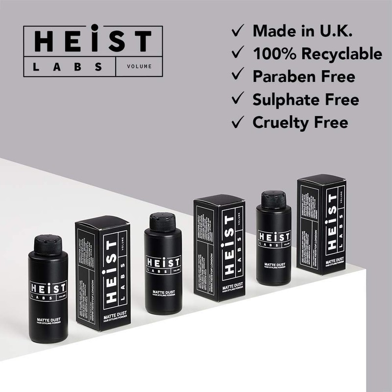 Hair Styling Texturising Powder Matte Dust | Heist Labs |