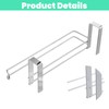2 Pcs Stainless Steel Paper Towel Holders, Kitchen Roll Paper