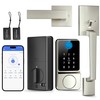 POWIFY Keyless Entry Door Lock with Handle, APP Control Smart