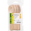 20 wooden spoons, length 15.7 cm, birch, be green