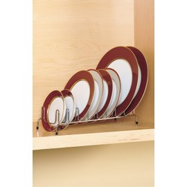 ClosetMaid 53482 Lid and Plate Organizer, Satin Chrome
