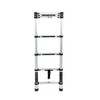 findmall Telescopic Ladder 6.6 Feet with Non-Slip Feet, Maximum Weight