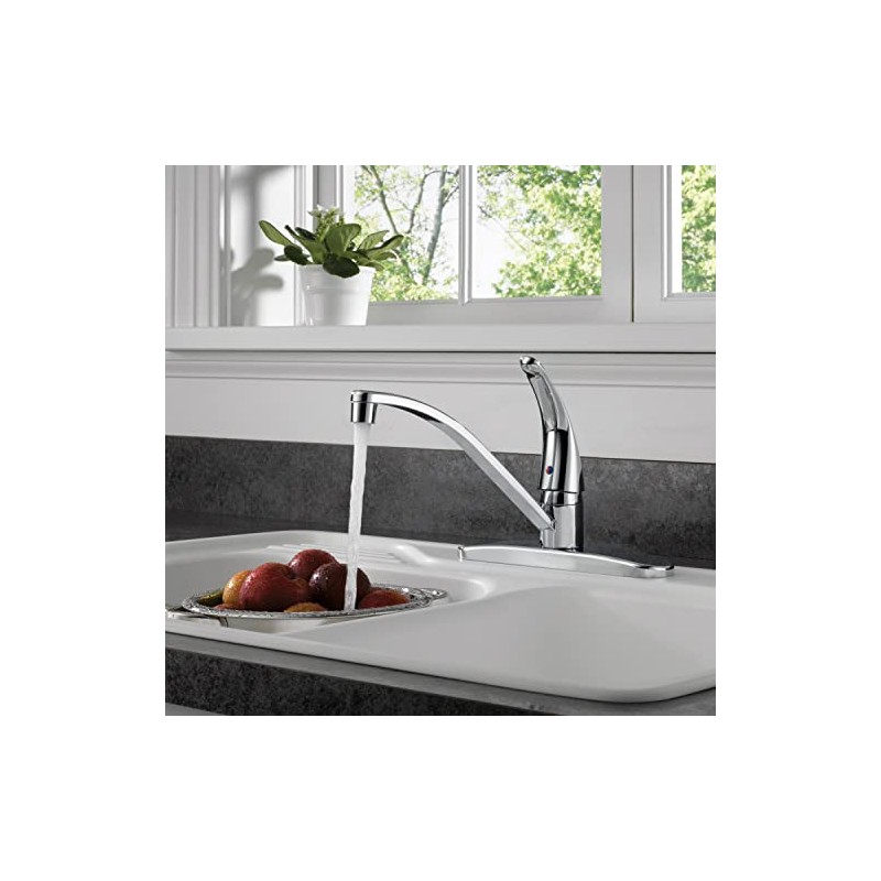 Peerless P188200LF Choice Single Handle Kitchen Faucet, Chrome