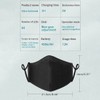 LED Voice Activated Face Cover Smart Face Cover Soft Comfortable