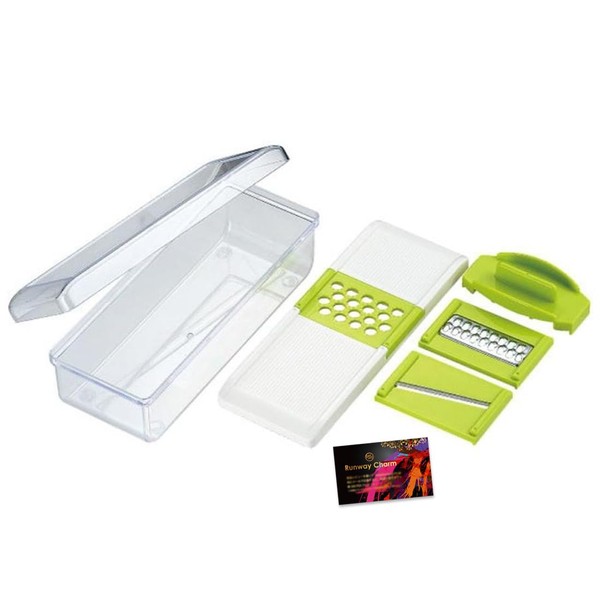 Grater, Slicer, Peeler, Grater, Vegetable Cooker Set, Multi Cassette Type,