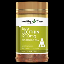 Healthy Care Super Lecithin 1200mg 100 Capsules