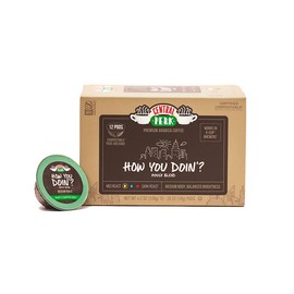 Central Perk Single Serve Coffee Pods, Compatible with Keurig 2.0 K-Cup Brewers, Medium Roast Coffee - 12 Pods per Box (1 Box)